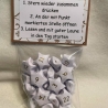 Adventskalender Stern mit Sprüchen 10