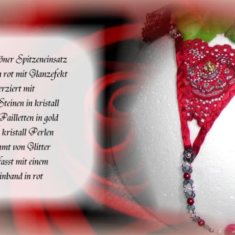 sexy Perlenstring ->schöner O-String Intimschmuck