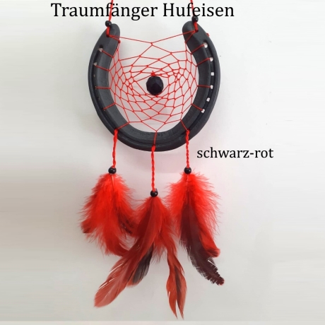 Traumfänger Hufeisen Glücksbringer Wandschmuck Wohndeko Dreamcatc