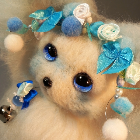 ooak kleiner Fuchs Einzelstück Geschenkidee Kewas-Art