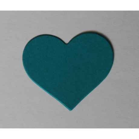 40 Stanzteile Herz klein