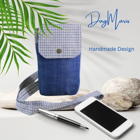 Handytasche zum Umhängen/Jeanstasche/Männertasche/kleine Tasche