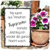 Holzschild-Shabby Tagescreme