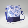 Umhängetasche Damen/Schultertasche/Handtasche /Ginkgo Blatt