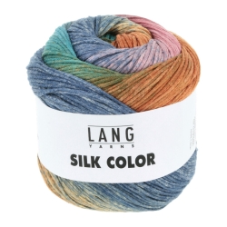 Langyarns  Silk Color - 100% glänzende Seide - Luxus pur