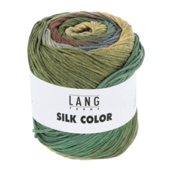 Langyarns  Silk Color - 100% glänzende Seide - Luxus pur