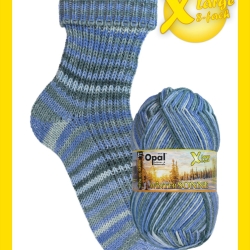 Opal Wintersonne, 8-fädige Sockenwolle, Farbe 11433