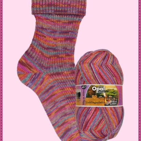 OPAL Lieblingsplatz 4-fach 100g Sockenwolle