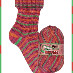 Opal Mix Tape, 4-fädige Sockenwolle, Farbe 11497