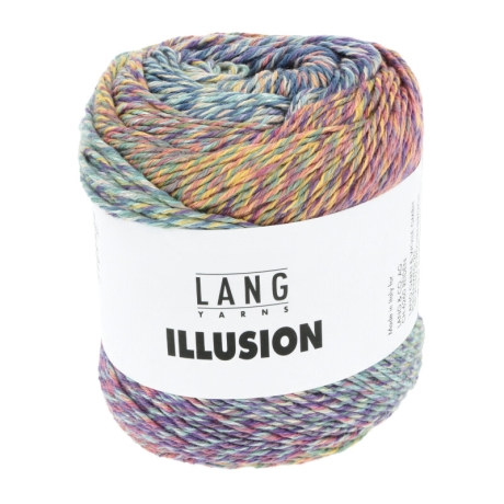 LangYarns ILLUSION – Baumwollgarn mit Bambus - Farbverlauf