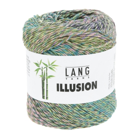 LangYarns ILLUSION – Baumwollgarn mit Bambus - Farbverlauf