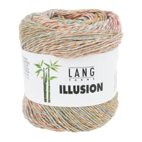LangYarns ILLUSION – Baumwollgarn mit Bambus - Farbverlauf