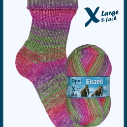 Opal Eiszeit, 8-fädige Sockenwolle, Farbe 11570