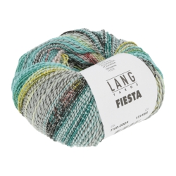 Langyarns Fiesta - Buntes Baumwoll-Effektgarn für den Sommer