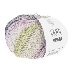 Langyarns Fiesta - Buntes Baumwoll-Effektgarn für den Sommer