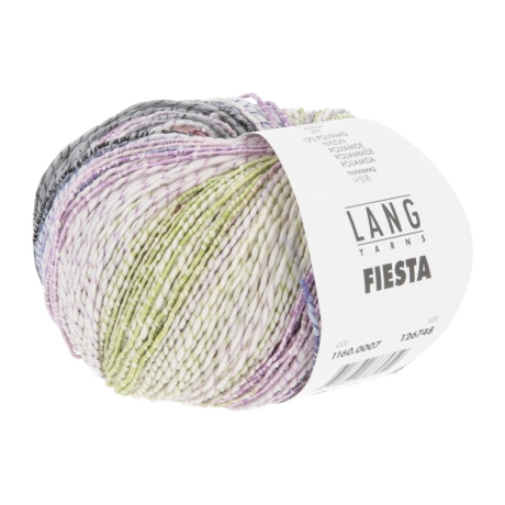 Langyarns Fiesta - Buntes Baumwoll-Effektgarn für den Sommer