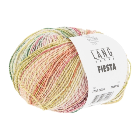 Langyarns Fiesta - Buntes Baumwoll-Effektgarn für den Sommer