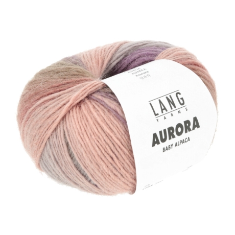 Langyarns AURORA - Dochtgarn 100% Baby-Alpaka warm und weich