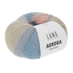 Langyarns AURORA - Dochtgarn 100% Baby-Alpaka warm und weich