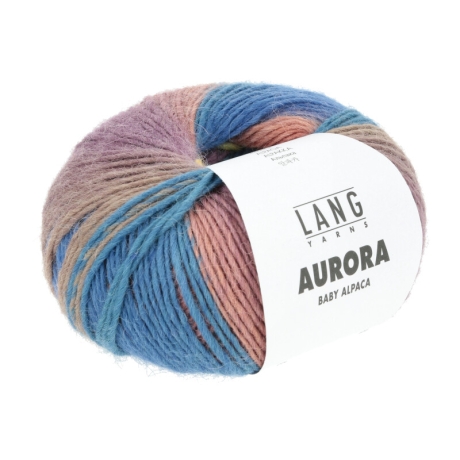 Langyarns AURORA - Dochtgarn 100% Baby-Alpaka warm und weich