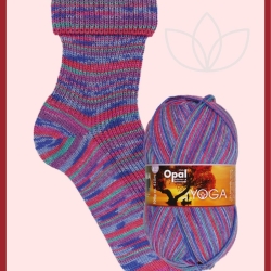 Opal Yoga, 4-fädige Sockenwolle, Farbe 11660