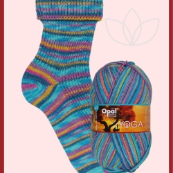 Opal Yoga, 4-fädige Sockenwolle, Farbe 11662