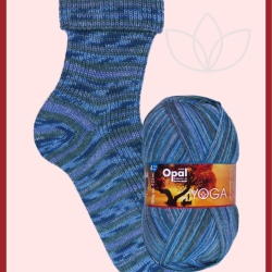 Opal Yoga, 4-fädige Sockenwolle, Farbe 11667