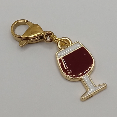 Weinglas Clip Anhänger Bettelarmband Kinder