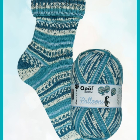 Opal Balloons, 4-fädige Sockenwolle 100g