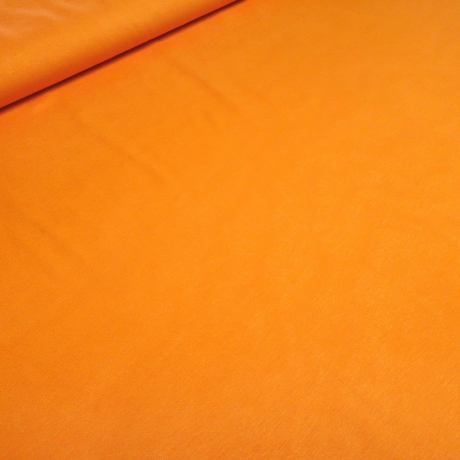 Stoff Viskose Elastik Jersey uni orange Kleiderstoff Kinderstoff