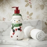 Weihnachtlicher Seifenspender Schneemann - 500ml Seife mit Duft !