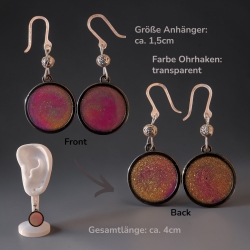 Kreative Ohrringer Resinanhänger