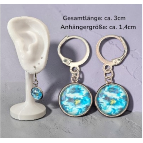 Schmuckset mit Motivstein