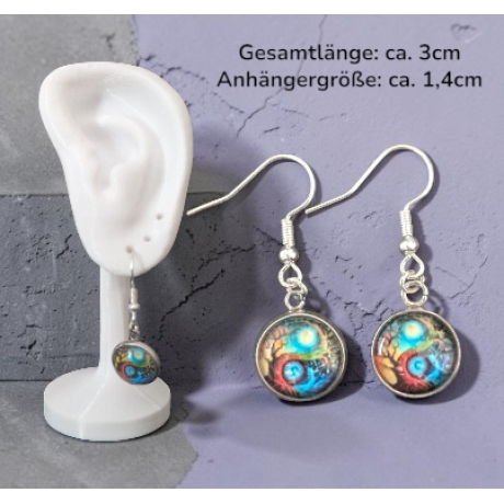 Schmuckset mit Motivstein