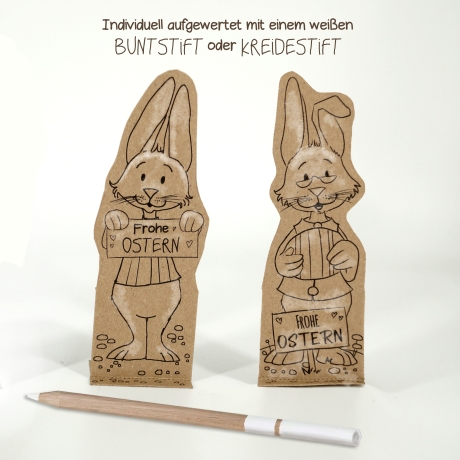 DuploBanderole Osterhase, Bastelbogen  zum Ausdrucken