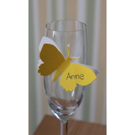 20 Schmetterlinge aus Papier