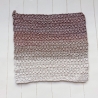 Kleines Spültuch mit Farbverlauf ca 17x17 cm handgestrickt