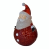 Mosaik Weihnachtsmann 18 cm hoch - upcycling  Adventsdeko 