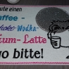 Ferberline Stickdatei Valium-Latte MugRug plus Bonus ab 10x10