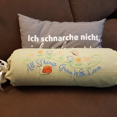 Frühling 294x126 mm   -  Stickdatei bei Michis Textilatelier