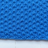 Spültuch Blau Türkis 26x26 bis 30x30 cm handgestrickt Baumwolle