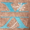 Ferberline Stickdatei Eis Alphabet X in 4 Größen ab 10x10