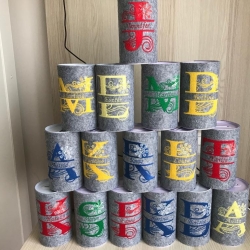 Ferberline Stickdatei Eis Alphabet Set 26 Buchstaben in 13x18