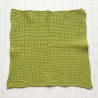 Spültuch Grün 25x25 bis 32x32 cm handgestrickt Baumwolle