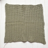 Spültuch Grün 25x25 bis 32x32 cm handgestrickt Baumwolle