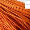 5m Baumwollkordel gewachst 1 mm * Orange