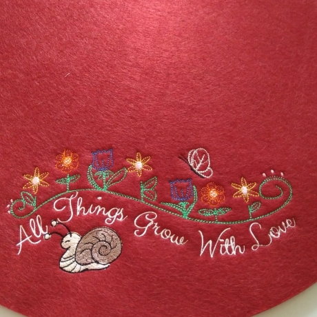 Frühling 294x126 mm   -  Stickdatei bei Michis Textilatelier