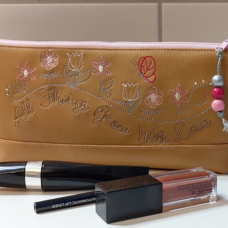 Frühling 294x126 mm   -  Stickdatei bei Michis Textilatelier