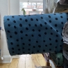 Meterware Musselin Glatt bemustert Dots Blau