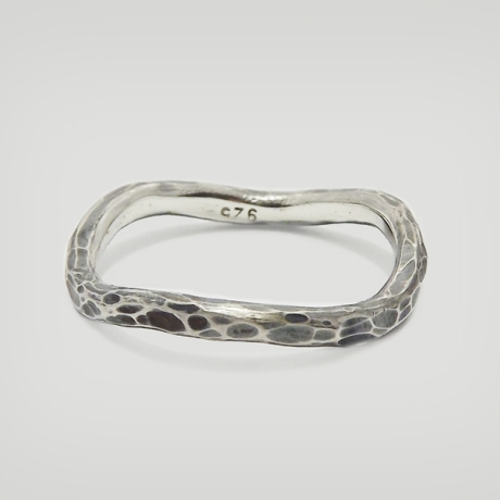 Handgemachter Ring Minimalistic, 925er Silber